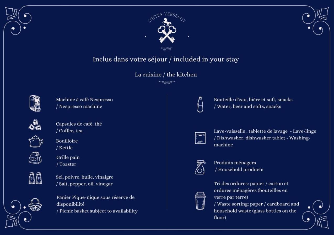 Suite Appart Place Versepuy Шантили Екстериор снимка